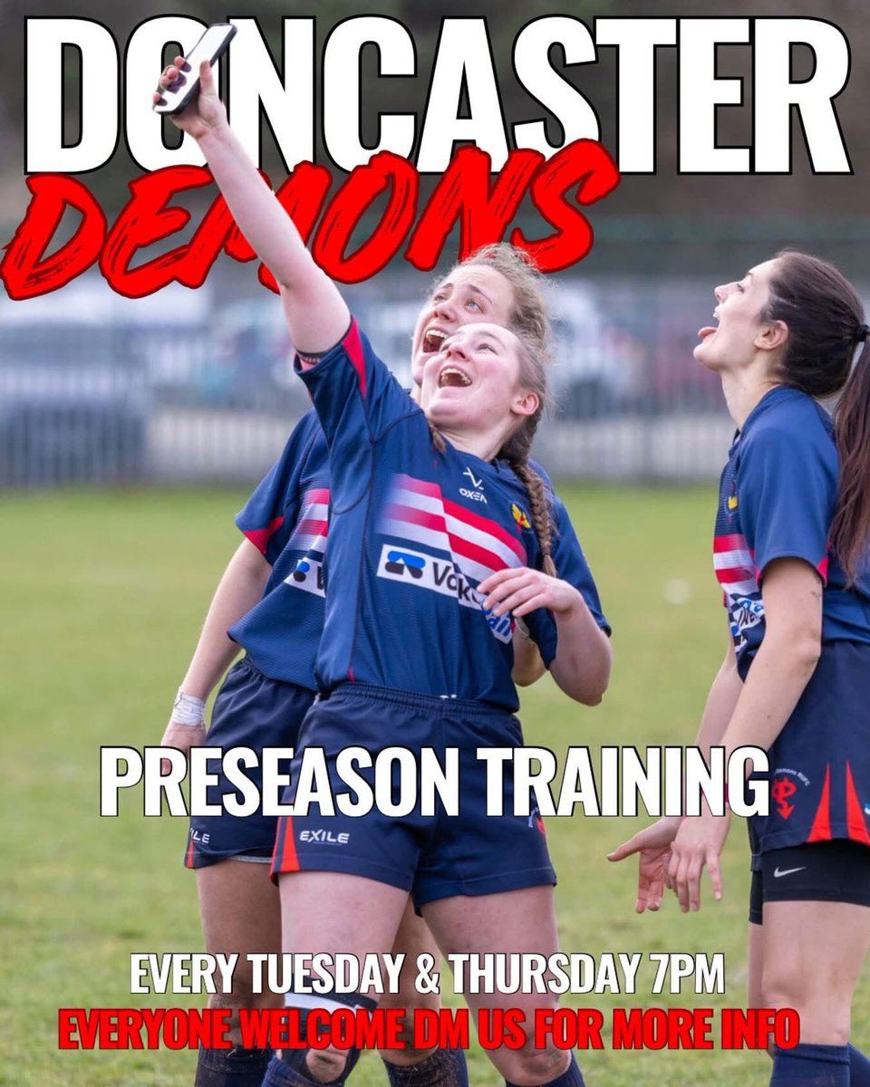 Never played rugby before? 𝐍𝐨 𝐩𝐫𝐨𝐛𝐥𝐞𝐦💥

 Join us for pre-season training — free, fun, and open to all. Good people, good vibes. Come give it a go💪🏾👹