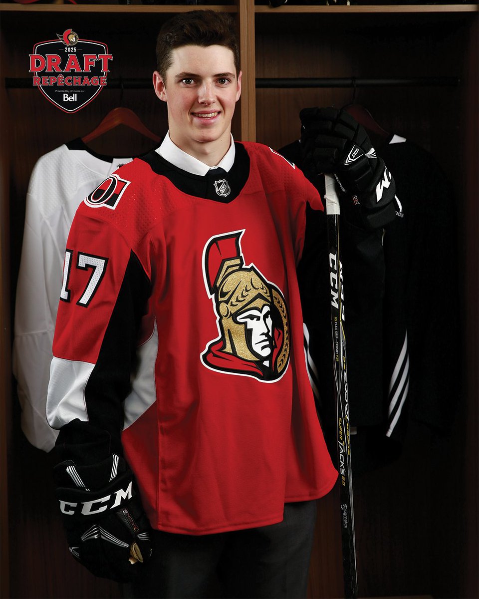 #OnThisDay in 2017 the #Sens struck gold in the fourth round of the #NHLDraft selecting Drake Batherson!

Who will be next to put on the ⚫️🔴⚪️🟡 this Friday?