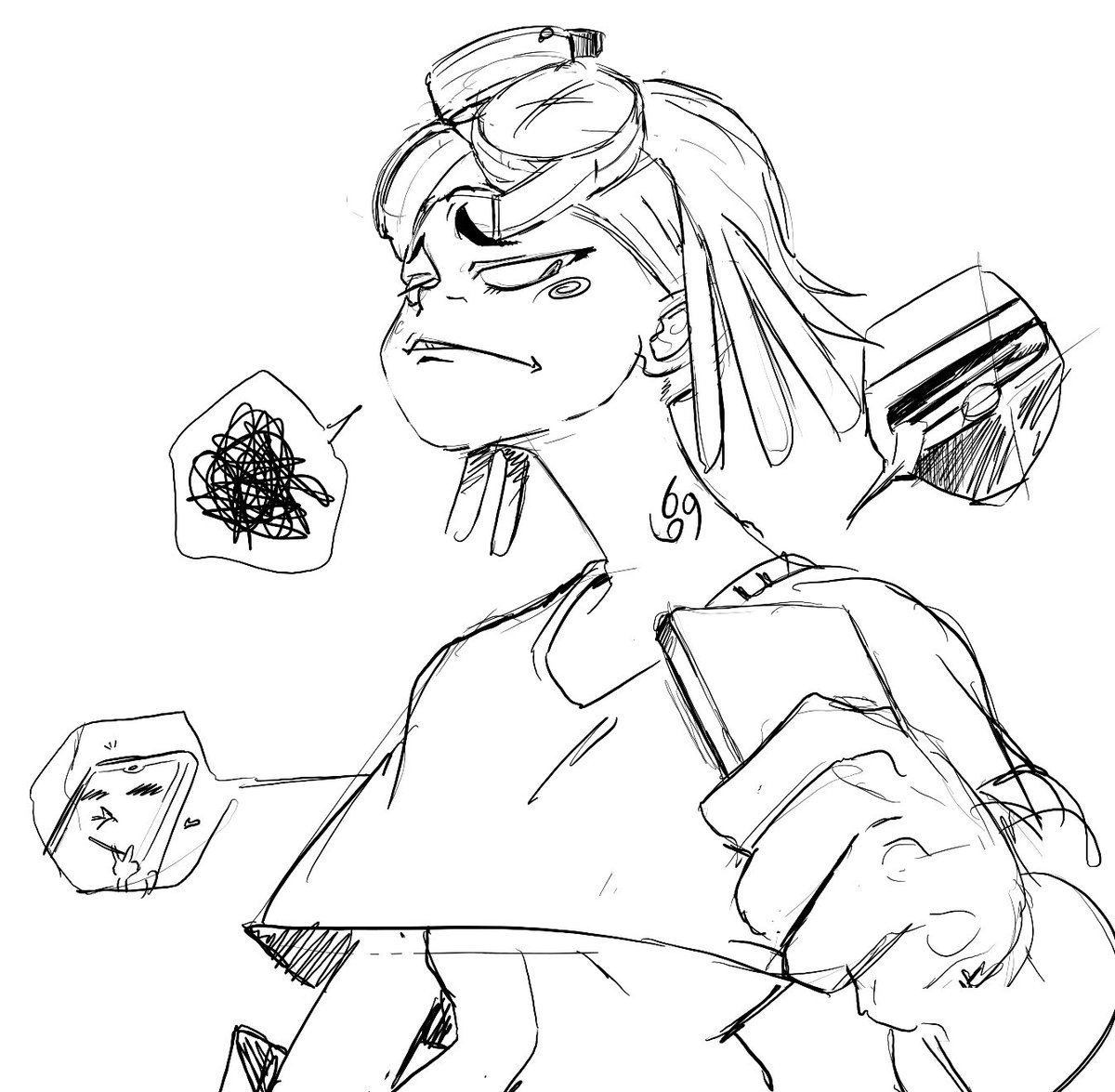 GarbageFly696's tweet image. Theres gunk in my charging port