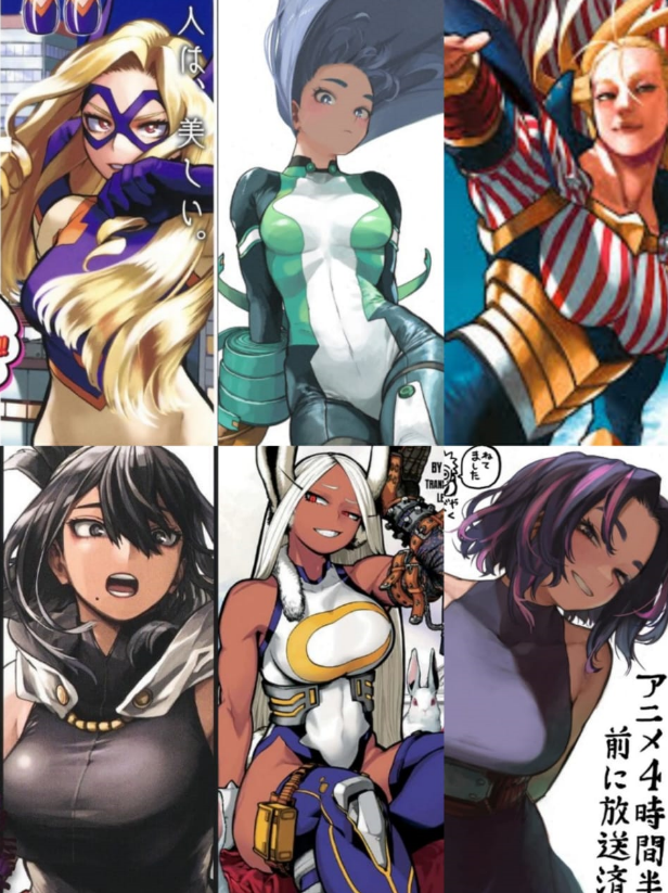 blaming horikoshi for my IMMACULATE taste in women