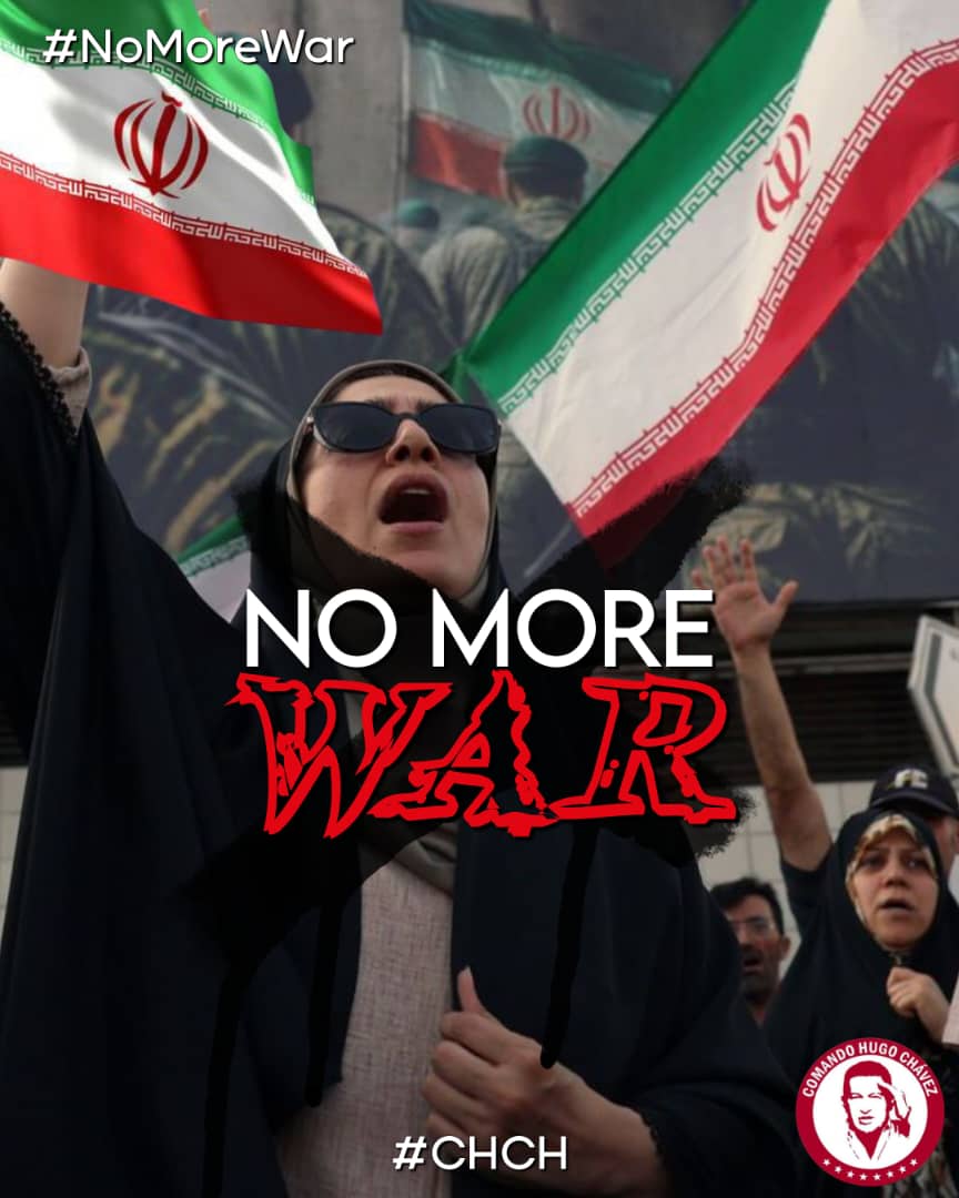 Los valientes, los descalzos, los guerreros de historia le gritamos a los sionistas, aduladores nazis NO A LA GUERRA #NoMoreWar #CHCh