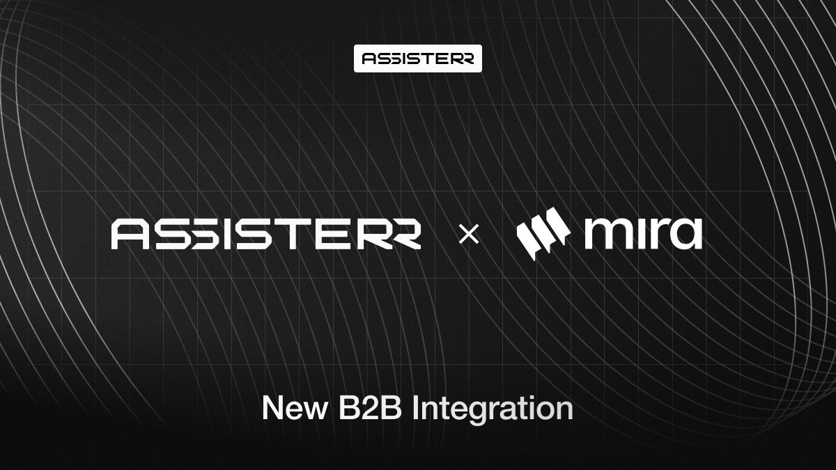 New B2B Integration
<a href="/Mira_Network/">Mira</a> has officially launched their DevRel AI Agent — powered by Assisterr

As more leading AI x crypto projects scale, they choose Assisterr for trusted infrastructure and real-world automation

📈 Over 200 projects now rely on Assisterr to deploy AI