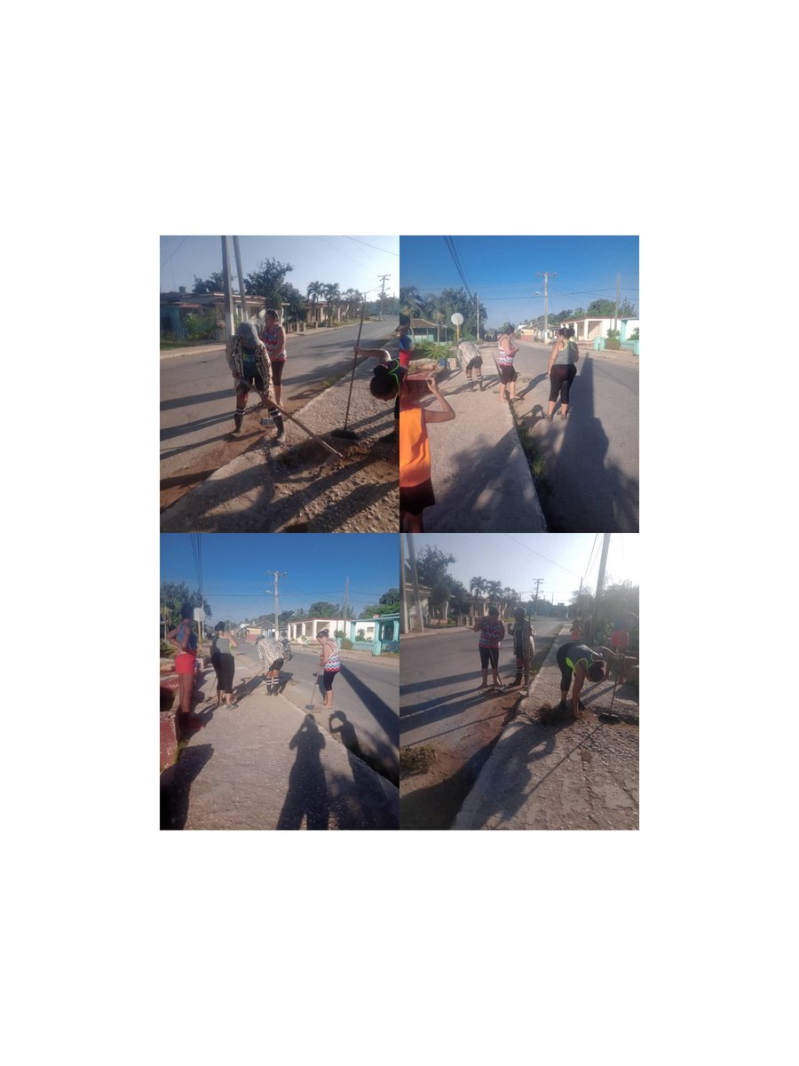 Se efectúa jornada de higienización en el municipio de San Nicolás.#Mayabeque #PCC #FidelPorSiempre        <a href="/DiazCanelB/">Miguel Díaz-Canel Bermúdez</a> <a href="/DrRobertoMOjeda/">Dr. Roberto Morales Ojeda</a> <a href="/MarisolFFerrer/">Marisol Fuentes Ferrer</a> <a href="/Dorvigny13/">D.D.M</a> <a href="/yuleikisBermude/">Politica ideológica PCC San Nicolás</a>