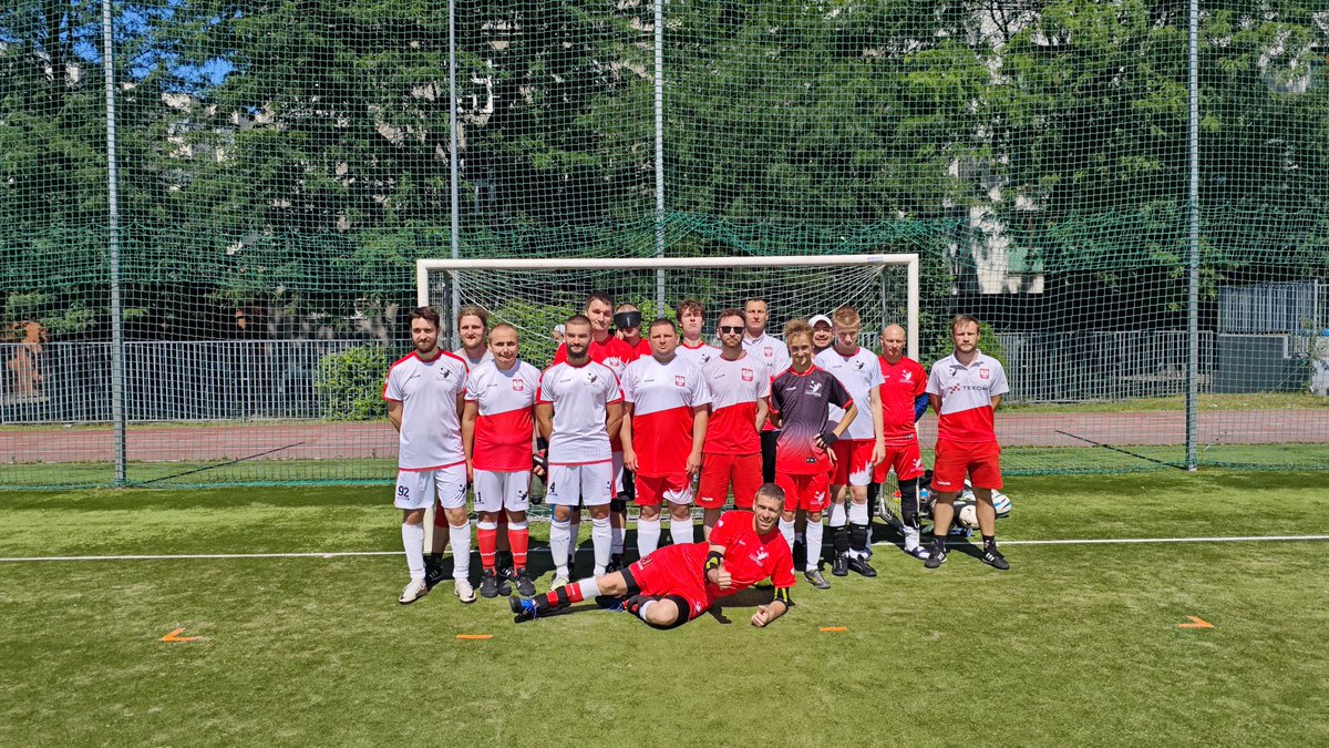 BlindFootballPL's tweet photo. 💪🏻 Ostatnie zgrupowanie przed Mistrzostwami Europy Dywizji B za naszymi kadrowiczami! To był długi i pracowity weekend, który wszyscy wykorzystali do maksimum!

⚽️ Teraz czas na grę!

@SPORT_GOV_PL @SuzukiPGD @Paralympic_PL @PZSNStart @funduszpfron #TEXOM #Cutline https://t.co/unDbP95vT8