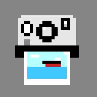 natyuBunbunmaru's tweet photo. モノクロのカメラ。
カラフルな景色。
#pixelart 
#dotpict 
#today_32pixel 
#Instantcamera https://t.co/83k1kzIPHv