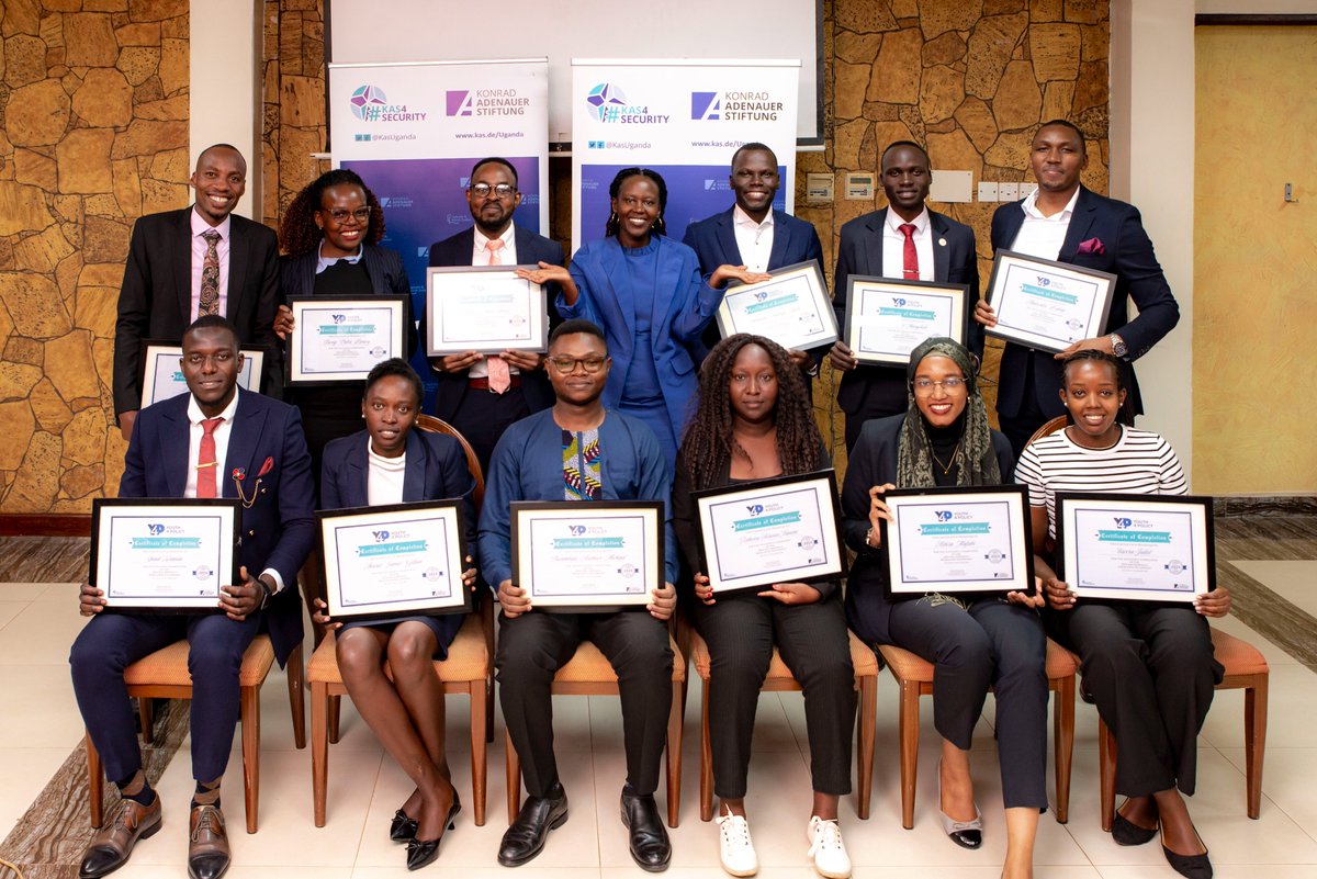 We’re proud to announce the graduation of 16 Youth4Policy Migration Fellows!

These brilliant young minds have spent months researching, debating, and writing on some of Uganda’s most urgent migration issues.
#MigrationPolicyUG #Youth4Policy