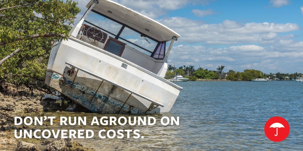 Not all boat insurance is equal. Make sure yours covers what you can’t predict.  tkpl.us/p7oju