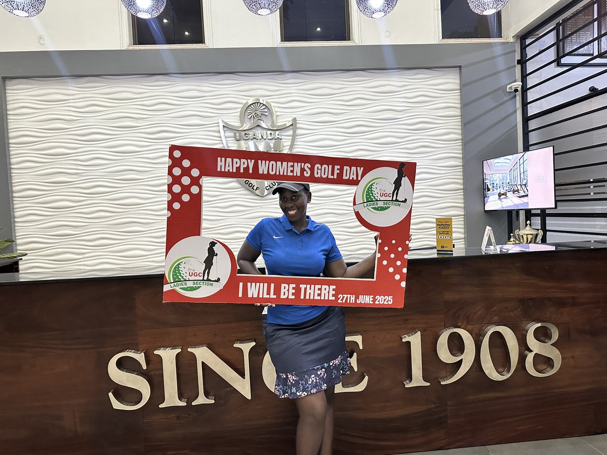 Cathy Wabomba (@cathiewabomba) on Twitter photo The Women's Golf Day, is a global movement- founded by Elisa Gaudet in 2016 to celebrate female players and introduce the sport to other ladies- creating a welcoming environment for all!
In celebration of this event, <a href="/UGCLadiesection/">Ladies’ Section Uganda Golf Club</a> has organized a free golf clinic on Friday The Women's Golf Day, is a global movement- founded by Elisa Gaudet in 2016 to celebrate female players and introduce the sport to other ladies- creating a welcoming environment for all!
In celebration of this event, <a href="/UGCLadiesection/">Ladies’ Section Uganda Golf Club</a> has organized a free golf clinic on Friday