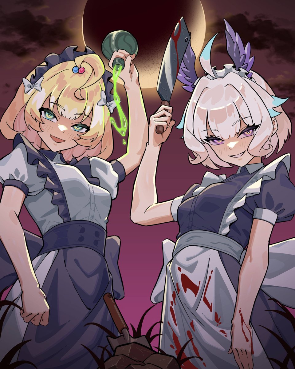 normal girlies
comm request by @/8thNoteSurge