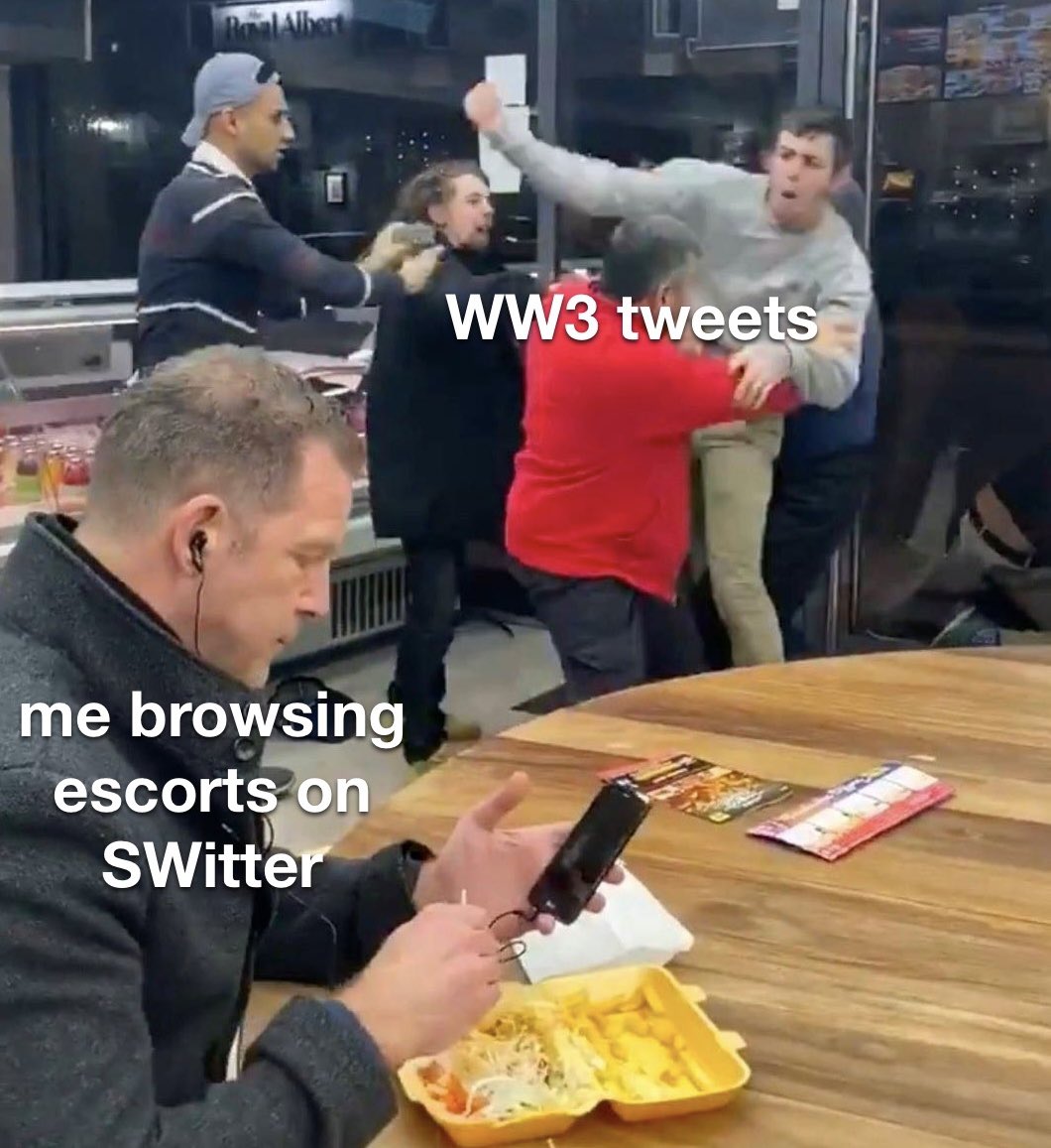 because priorities 💯