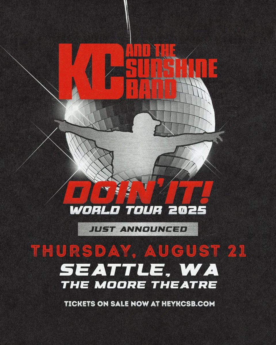 SEATTLE, WA!!🕺We’re coming your way August 21st at The Moore Theatre! 🎉 Tickets go on sale this Friday! heykcsb.com/pages/shows