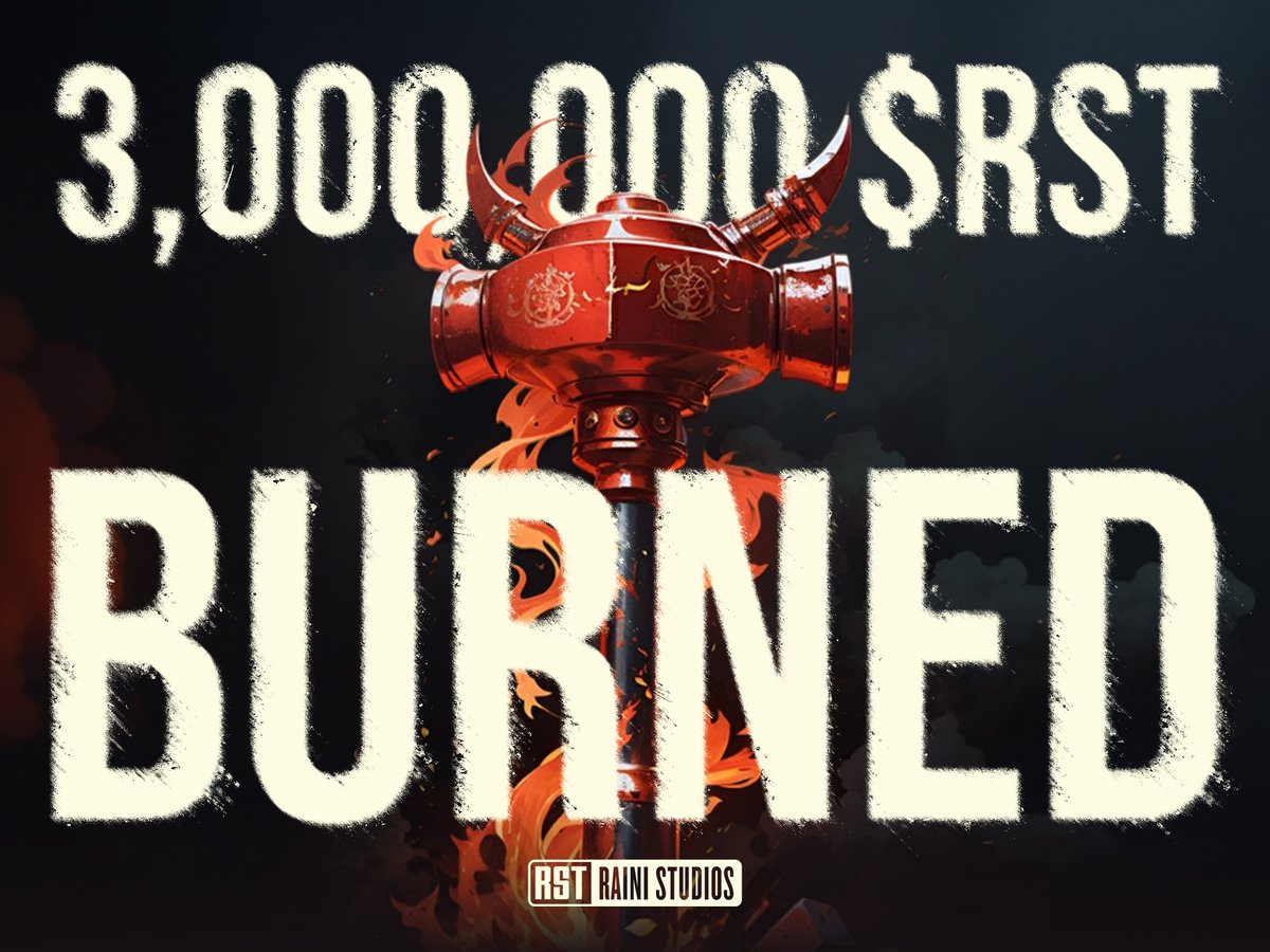 3,000,000 $RST Burned!