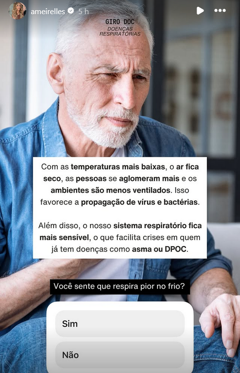 DisserttN's tweet photo. Saúde 💚 Giro Doc por Amanda Meirelles 

Doenças Respiratórias
https://t.co/bQWK7y7YMt

Informação salva vidas!
Acesse e compartilhe informação responsável! https://t.co/SzFcF5nSDx