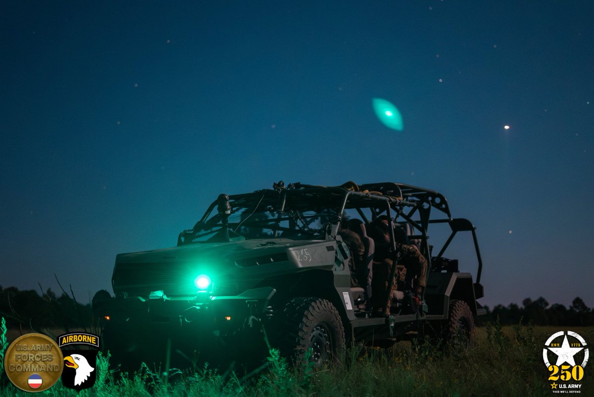 The Screaming Eagles of the 101st Airborne Division (Air Assault) train to fight at night and WIN! Through exercises like Operation Lethal Eagle and JRTC, the 101st stays ready to defend the nation. 

#Army250 #SoldierLethality #Readiness #airassault <a href="/101stAASLTDIV/">101st Airborne Div.</a> <a href="/USArmy/">U.S. Army</a>
