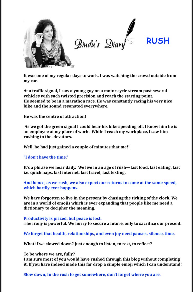 Read on my 15th Blog - Rush.