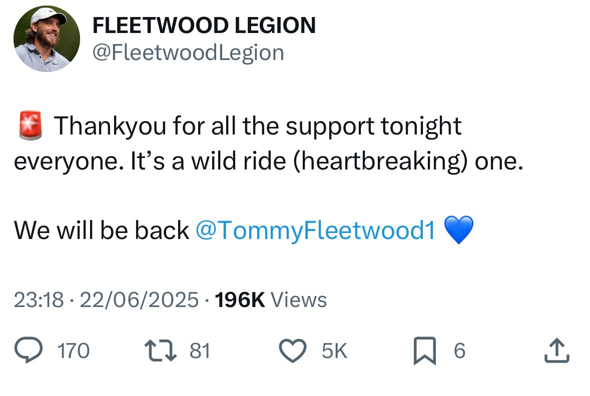 FleetwoodLegion's tweet image. π¨ Absolute Unbelievable support from everyone! Thank you. That win is coming SOON.ποΈββοΈ