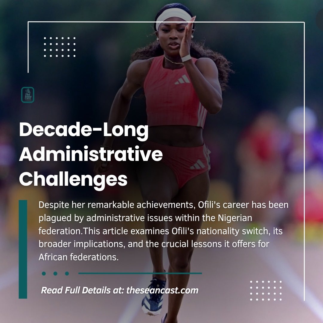 abrahamseaneke's tweet photo. Lessons and implications of Ofilis Nationality Switch  on African Athletics.

Thread 👇

Full Article 🔗: https://t.co/PnoVorVlAQ https://t.co/jqk94qgiJy