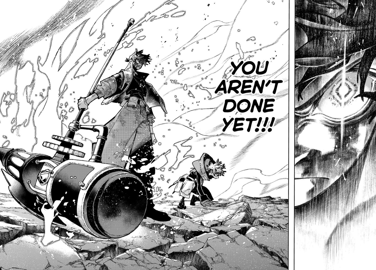 It's not crazy to call this the best chapter of Gachiakuta ngl