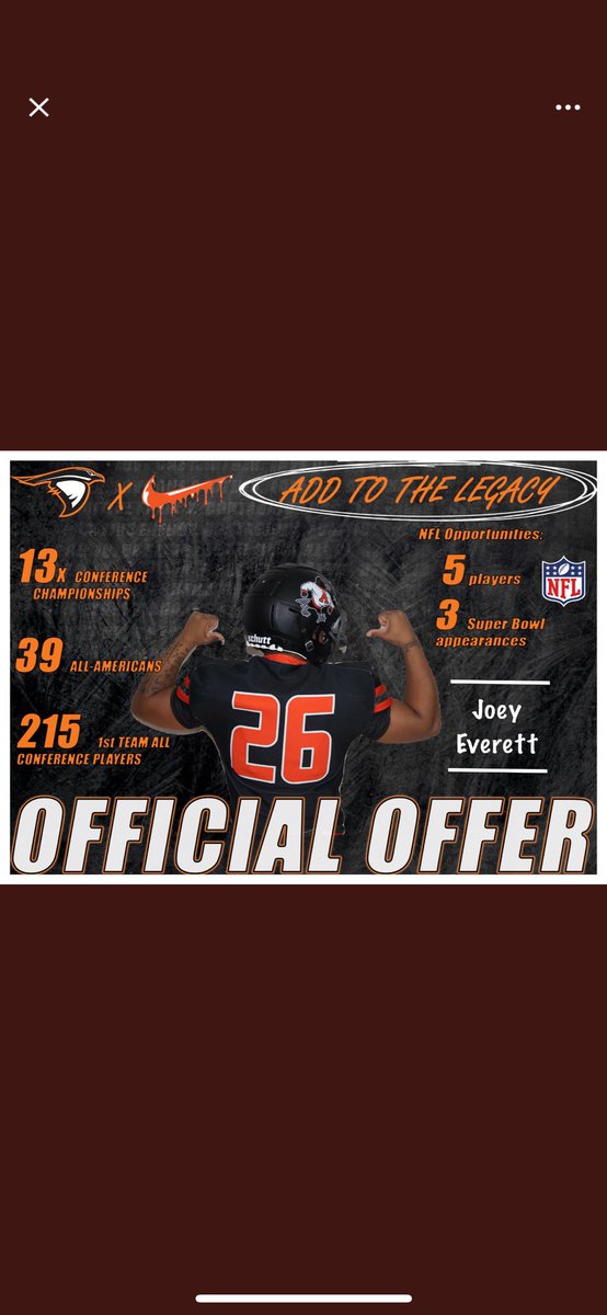 After <a href="/IndianaPreps/">Indiana Preps</a> camp yesterday I had a great talk with Coach Montgomery of Anderson University <a href="/coachmonty11/">Coach Monty</a> got my first offer.  Thank you coach!