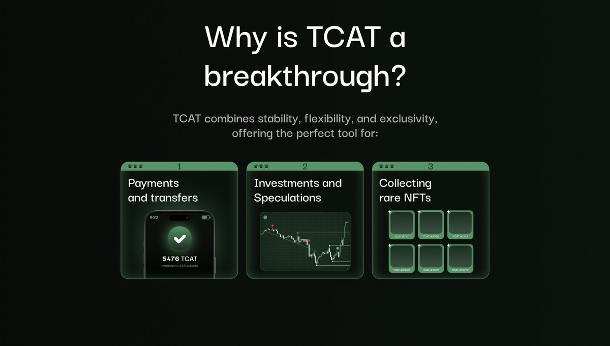 TetheCat's tweet photo. 🐈 TetheCat (TCAT) - The First Community-Owned Stablecoin Evolution https://t.co/QGd6bu6WoH