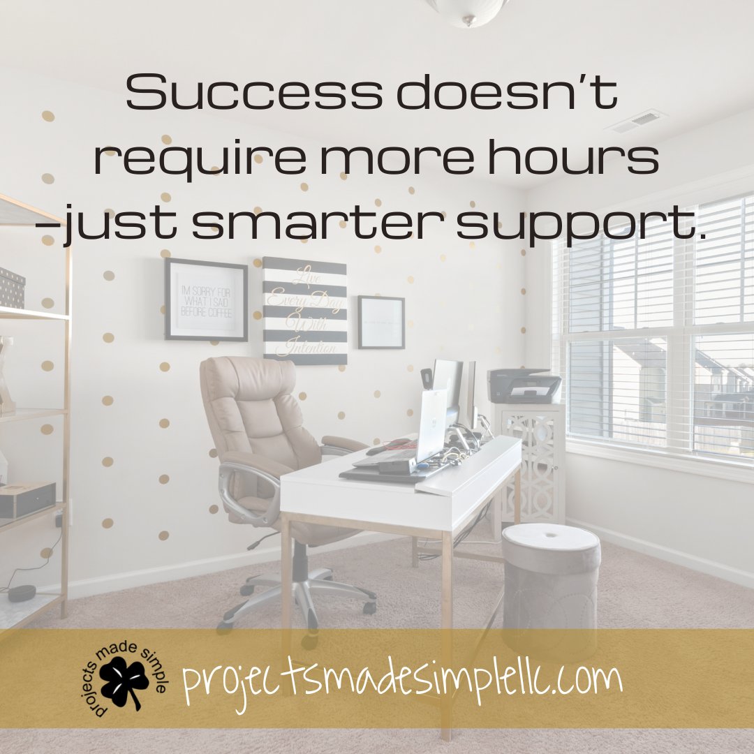 TaraProjects's tweet image. Success isn’t about doing more—it’s about having the right support. 🧠✨

Work smarter, not longer.

#SmartSupport #WorkWisely #SuccessSimplified #VirtualAssistant #ProjectsMadeSimple