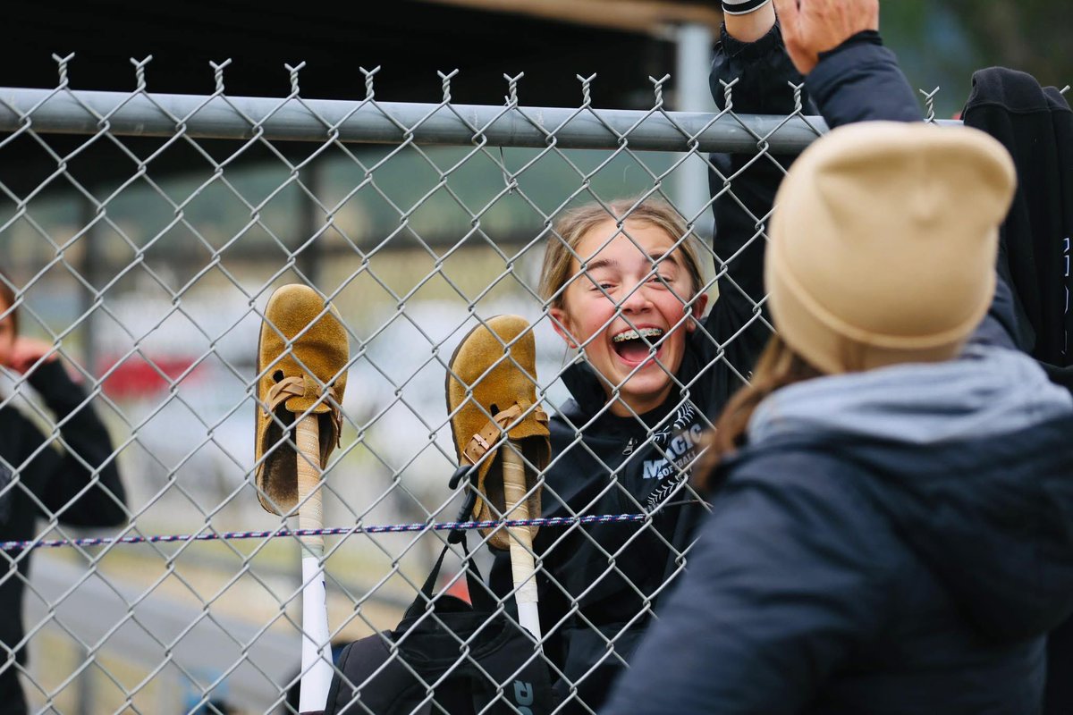CoachKyleSamson's tweet image. Jordyn hit her 1st Home-run over the fence yesterday!