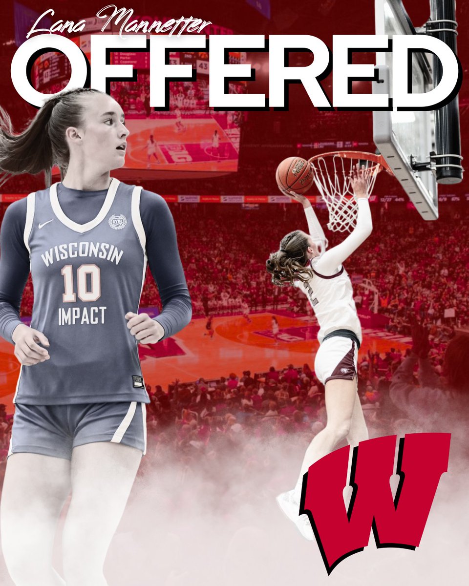 Thank you <a href="/CoachPingeton/">Robin Pingeton</a> for an offer to play for the Wisconsin Badgers!  I'm excited to learn more about the program and culture.  On Wisconsin!  <a href="/BadgerWBB/">Wisconsin Women’s Basketball</a> <a href="/WisImpact/">Wisconsin Impact</a> <a href="/westoshagbball/">Westosha Central Girls Basketball</a>
