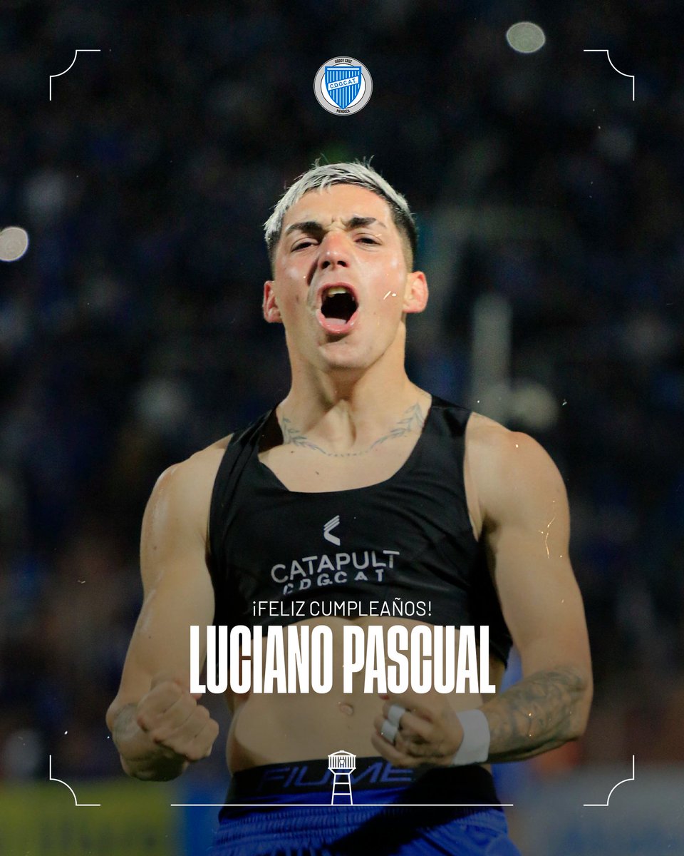 ¡Feliz cumpleaños, Luciano! 🥳🎂💙🤍