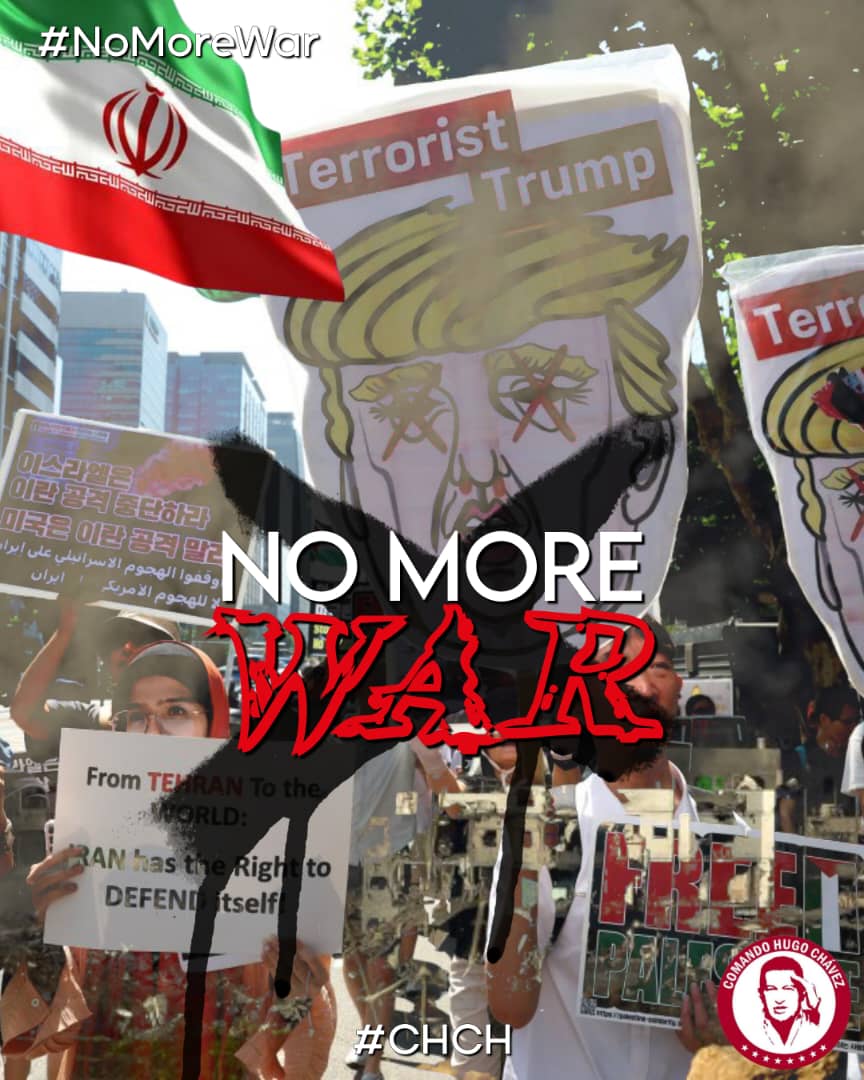 TRUMP irresponsable y desestabilizador, propulsor de conflictos armados y fomentador de guerras #NoMoreWar #CHCh