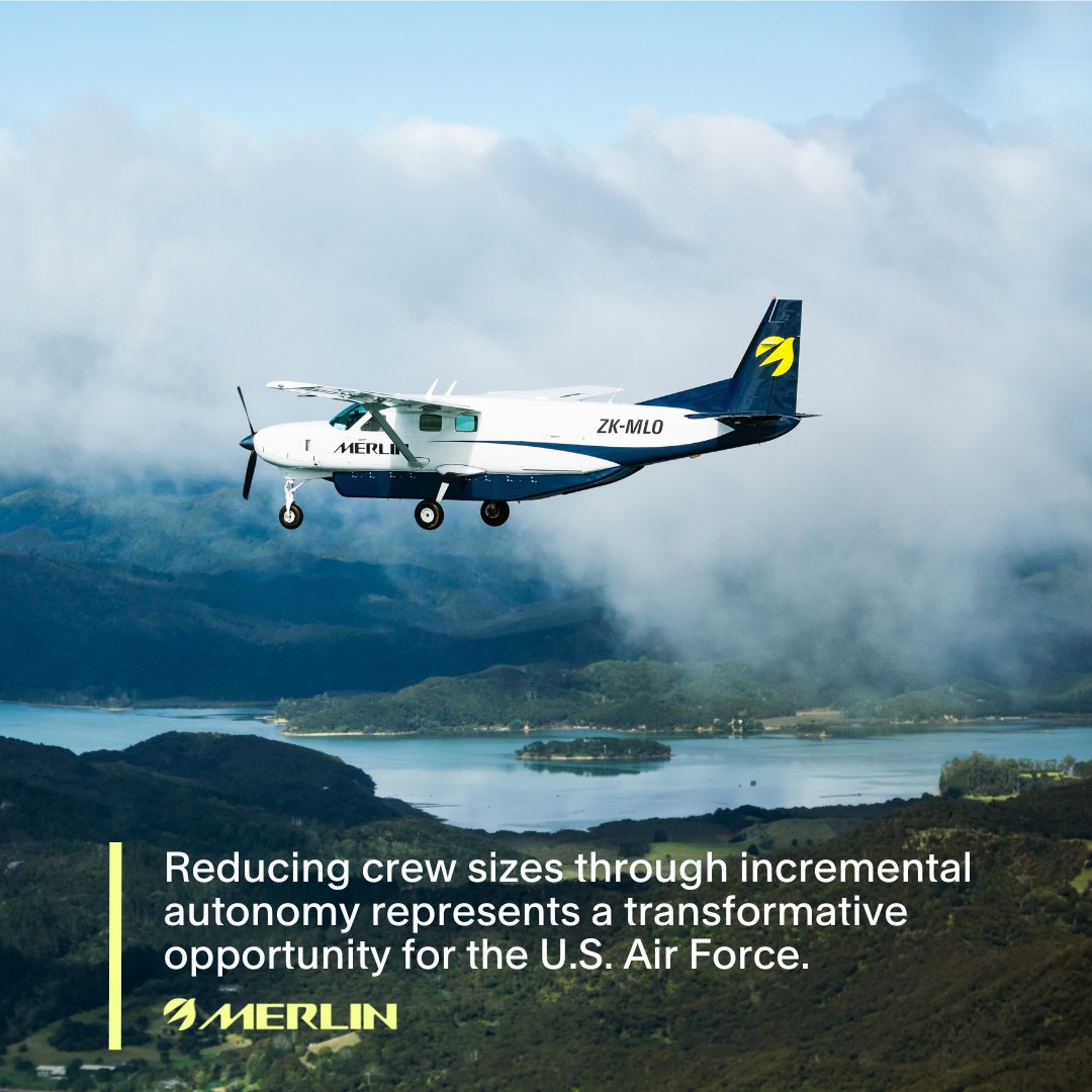 The U.S. faces significant challenges in maintaining its competitive edge against China.

Our roadmap proposes a strategic solution: implementing incremental autonomy technologies to reduce crew sizes in transport-class aircraft. Read it here. merlinlabs.com/roadmap/