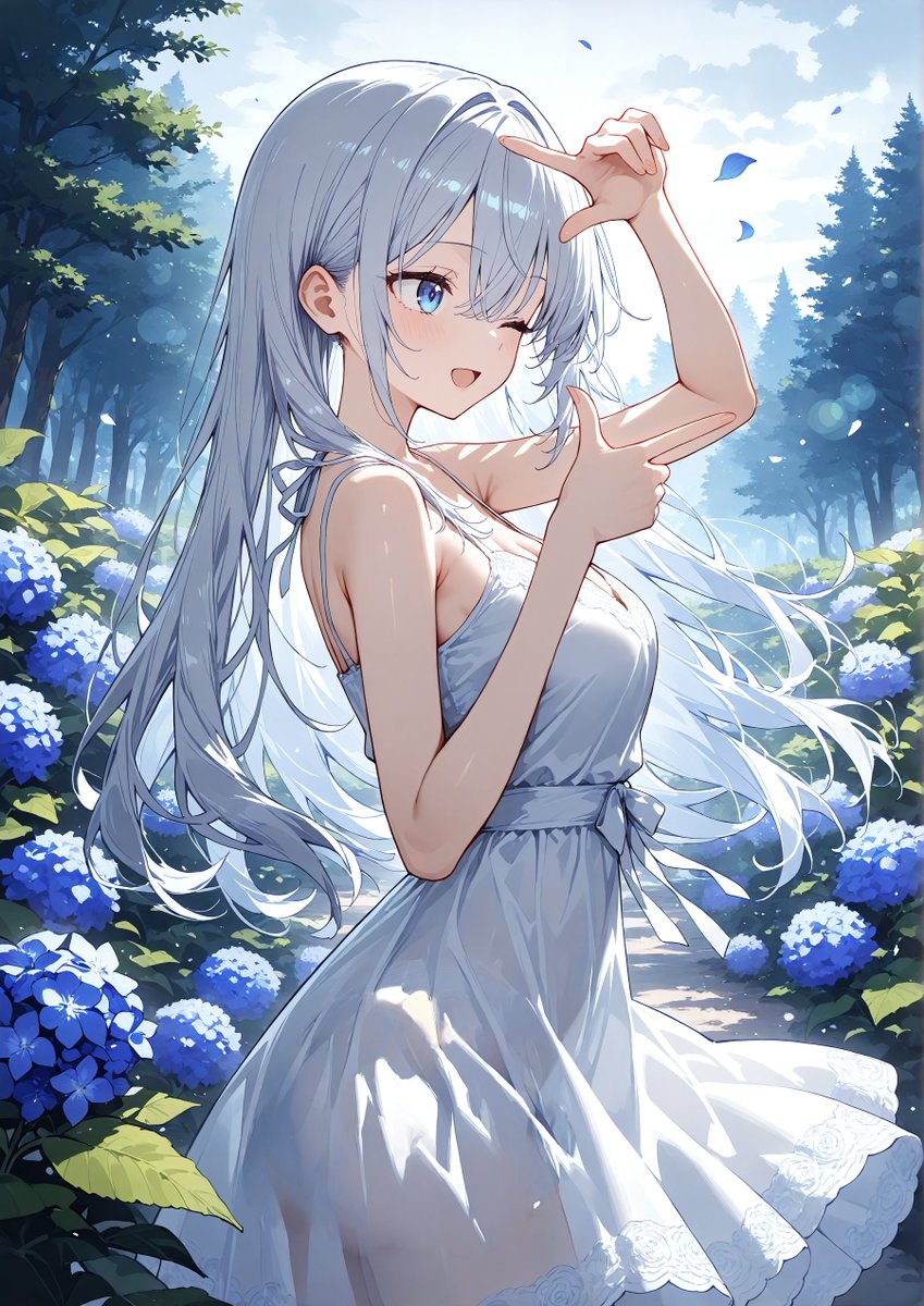 「おはようっ、写真を撮るならこの辺りかしら📷」

x.com/i/grok/share/M…