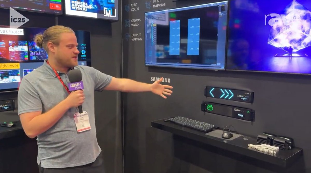 #InfoComm25 Highlight: Green Hippo Talks About @tvoneusa CALICO PRO and Hippotizer Integration via @ravepubs

Watch now ➡️ ow.ly/2Wms50WeXPJ