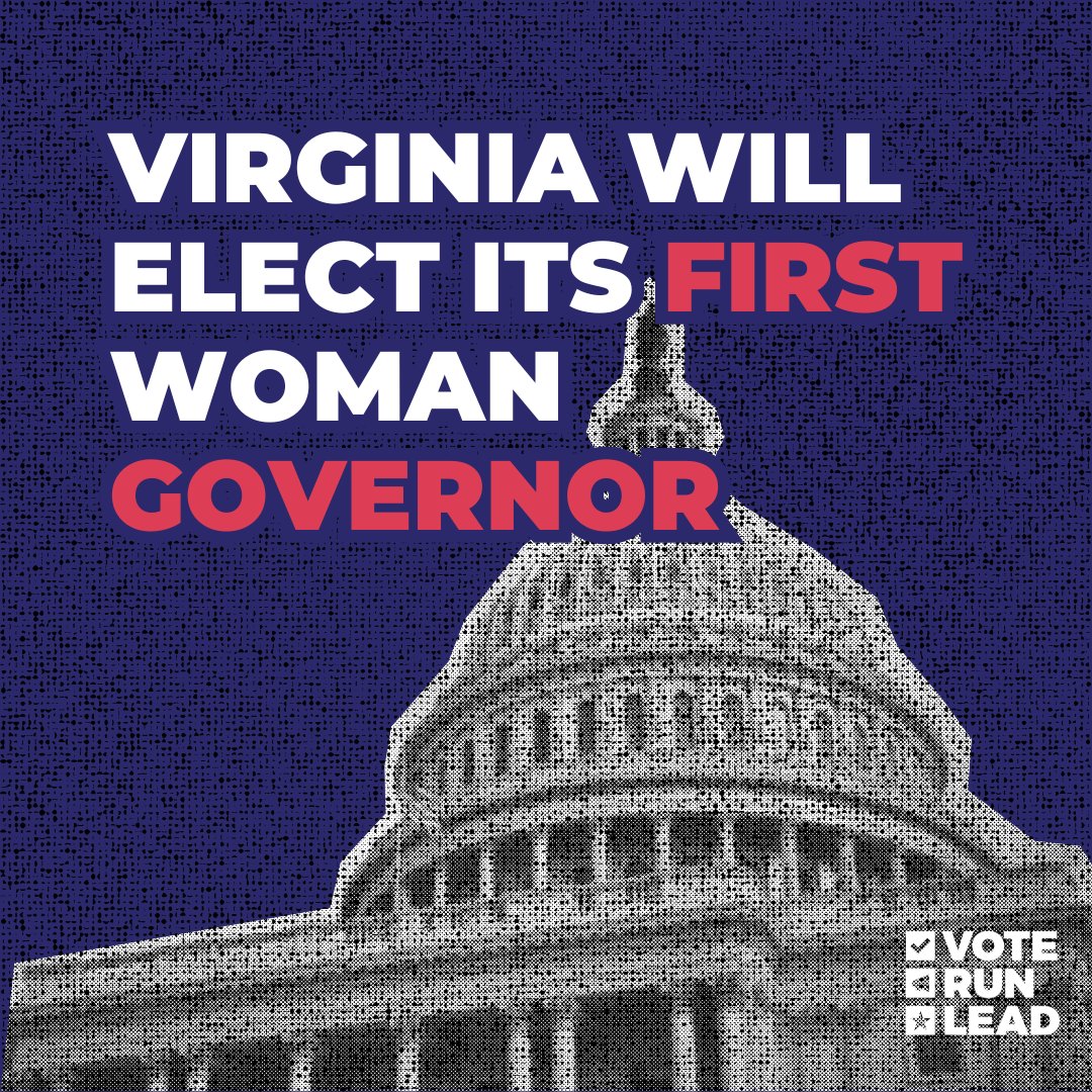 VoteRunLead's tweet image. Virginia is making history. Two women—@RepSpanberger and @WinsomeSears—are heading toward November’s general election, guaranteeing the state's first-ever woman governor. This race is not just historic—it’s monumental.