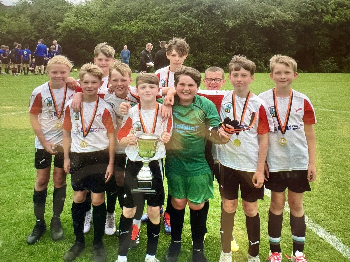 Cadishead Primary (@cadisheadp) on Twitter photo Bill Hayhurst Cup
Champions 🏆
A tightly contested final.
Goals from Jamie and captain Bobby ensured the trophy came to Cadishead.
History makers. It’s the first time winning this prestigious trophy.
Thanks to our hosts and opponents <a href="/standrewsce/">St. Andrew's CE</a>.
<a href="/SportMattersDG/">Dean Gilmore</a> Bill Hayhurst Cup
Champions 🏆
A tightly contested final.
Goals from Jamie and captain Bobby ensured the trophy came to Cadishead.
History makers. It’s the first time winning this prestigious trophy.
Thanks to our hosts and opponents <a href="/standrewsce/">St. Andrew's CE</a>.
<a href="/SportMattersDG/">Dean Gilmore</a>