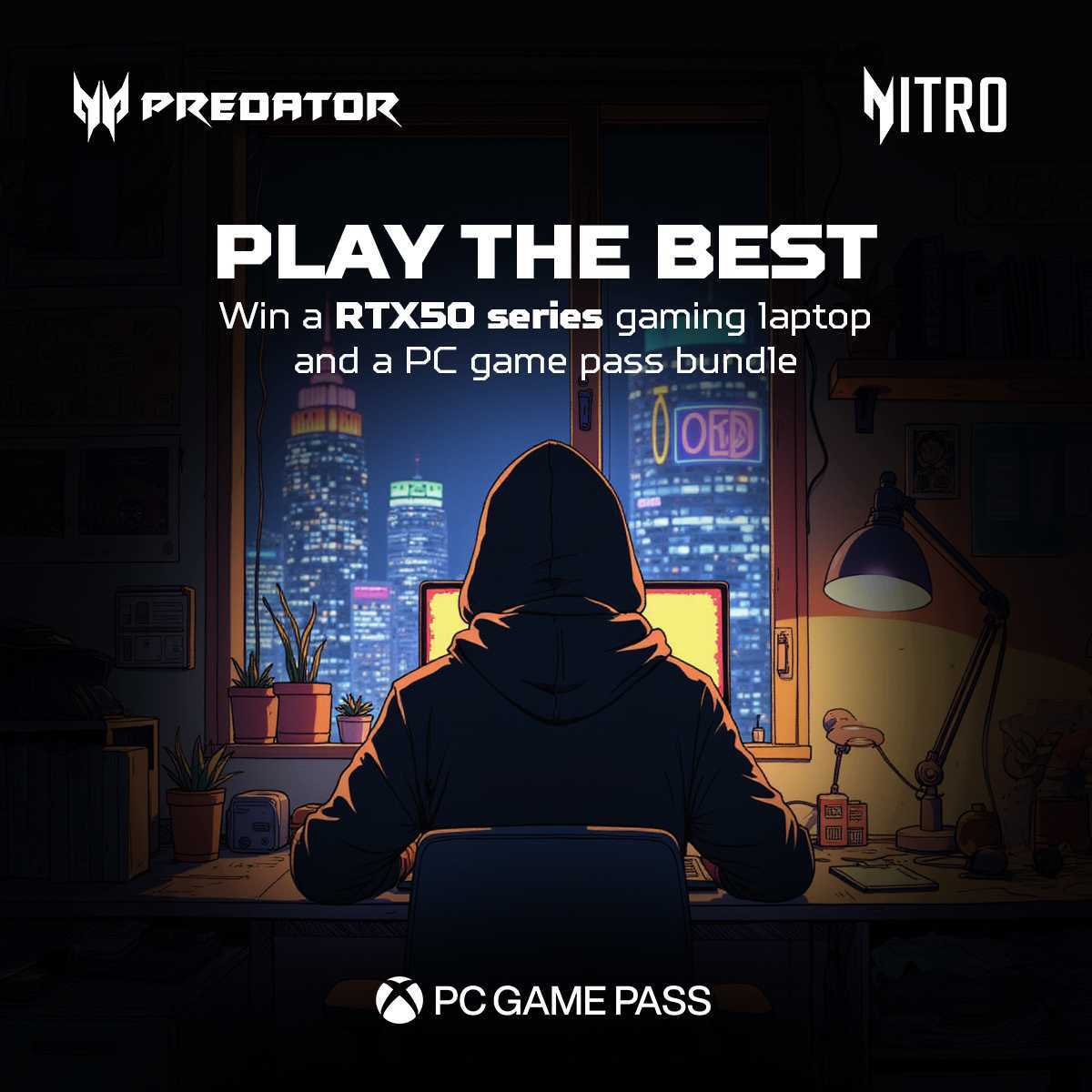 TAG (@2angrygamers) on Twitter photo BLEEDIN’ HECK
<a href="/PredatorGaming/">Predator Gaming</a> & <a href="/XboxGamePassPC/">PC Game Pass</a> are giving away a SUPER RTX 50 SERIES POWERED LAPTOP 🤯
Go get it! 👉 bit.ly/AcerWinRTX50 #ad BLEEDIN’ HECK
<a href="/PredatorGaming/">Predator Gaming</a> & <a href="/XboxGamePassPC/">PC Game Pass</a> are giving away a SUPER RTX 50 SERIES POWERED LAPTOP 🤯
Go get it! 👉 bit.ly/AcerWinRTX50 #ad