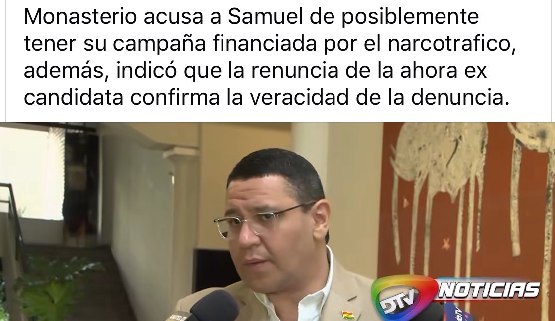 La guerra sucia no beneficia a quien la inicia, desnuda sus debilidades políticas y  profundiza su flaqueza  programática.
Si el vocero Monasterio de Libre no es desmentido por este torpe despropósito, rebajará al candidato presidencial Tuto Quiroga a un lodazal inmundo.