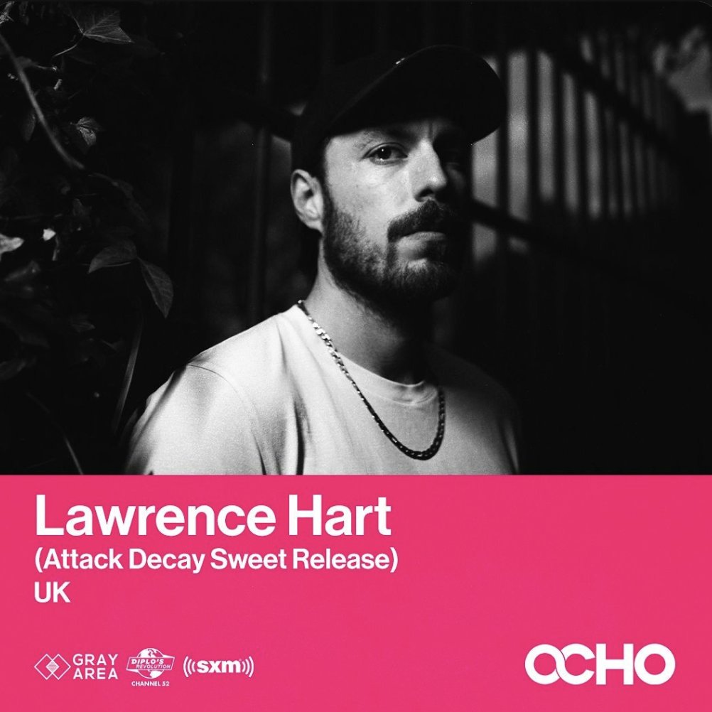 The UK's <a href="/LawrenceHart_/">Lawrence Hart</a> delivers a stunningly emotive ride for OCHO 16; blending breaks, bass, and melody from the likes of <a href="/sk33mask/">SKEE MASK</a>,  @PearsonSound and many more! 

🎧 on.soundcloud.com/C4atWRAll5BgKY…
#OCHOSXM