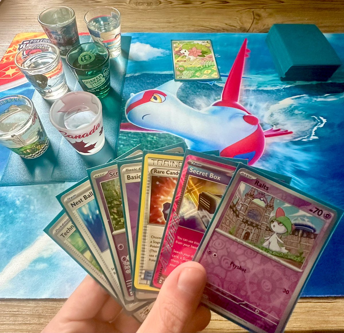 POV: you sit down for round 1 of the Las Vegas Pokémon TCG Regional Championships 🥃🥴