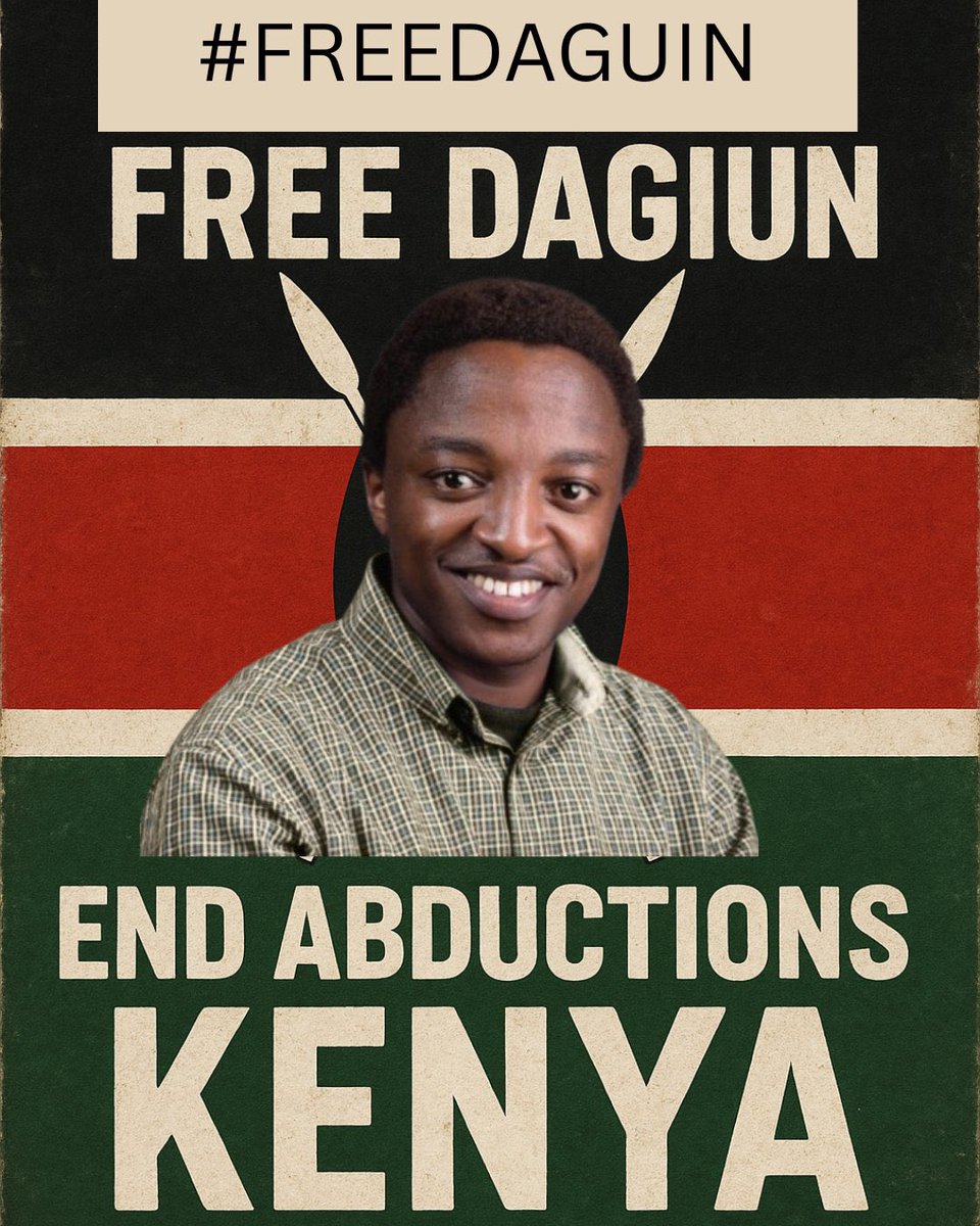 "When you give me a second term i will end abductions" is still abducting kenyans!! is it legal now? 
#FreeDaguin