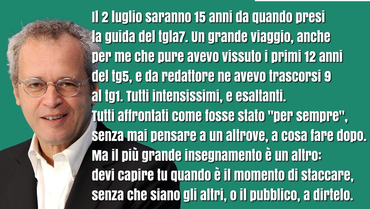 boborock55's tweet photo. Mi dispiace se #Mentana lascia il @TgLa7, anche perché l'uniche trasmissioni valide oltre Mentana alla @La7tv ci sono solo la #rassegnastampa con @flaviafratello , #Omnibus con @gaiatortora , #tagadala7 con la #Panella #Piazzapulita con #Formigli e #Propagandalive con #Celata . https://t.co/yO1MwY9hDX