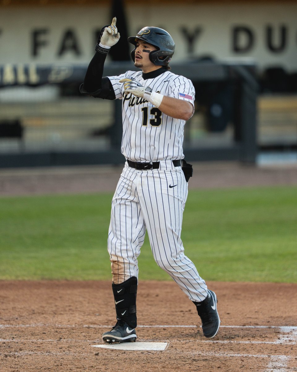 Purdue Baseball (@purduebaseball) on Twitter photo Twice the Fun with a pair of 2-Run Homers 🚀🚀
In consecutive at-bats Sunday, <a href="/DecelloSergio/">Sergio DeCello</a> connected for 2-Run HRs in the 3rd & 5th innings of a <a href="/Mill_Rats/">Johnstown Mill Rats</a> Win. #BoilerUp #SummerBall
🔥 4 HR, 11 RBI in last 6 Games for Serg Twice the Fun with a pair of 2-Run Homers 🚀🚀
In consecutive at-bats Sunday, <a href="/DecelloSergio/">Sergio DeCello</a> connected for 2-Run HRs in the 3rd & 5th innings of a <a href="/Mill_Rats/">Johnstown Mill Rats</a> Win. #BoilerUp #SummerBall
🔥 4 HR, 11 RBI in last 6 Games for Serg