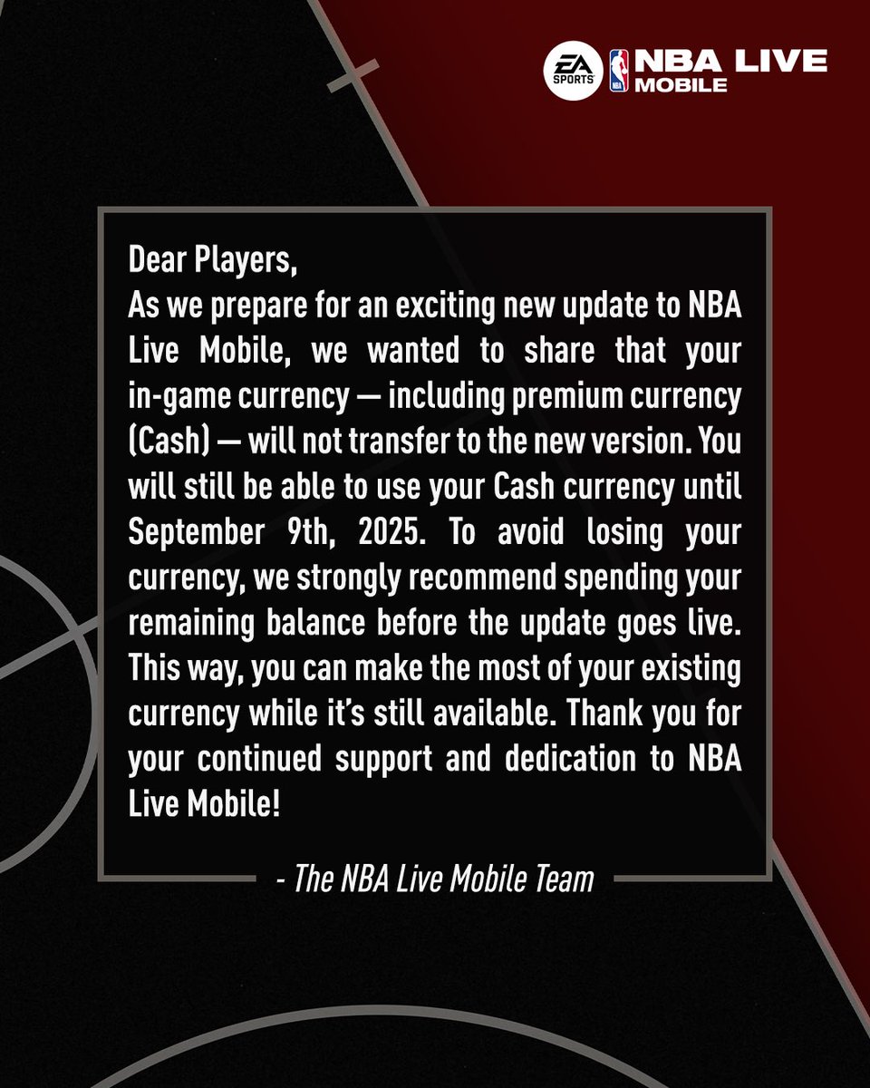 EASPORTSNBALM's tweet image. IMPORTANT ANNOUNCEMENT!