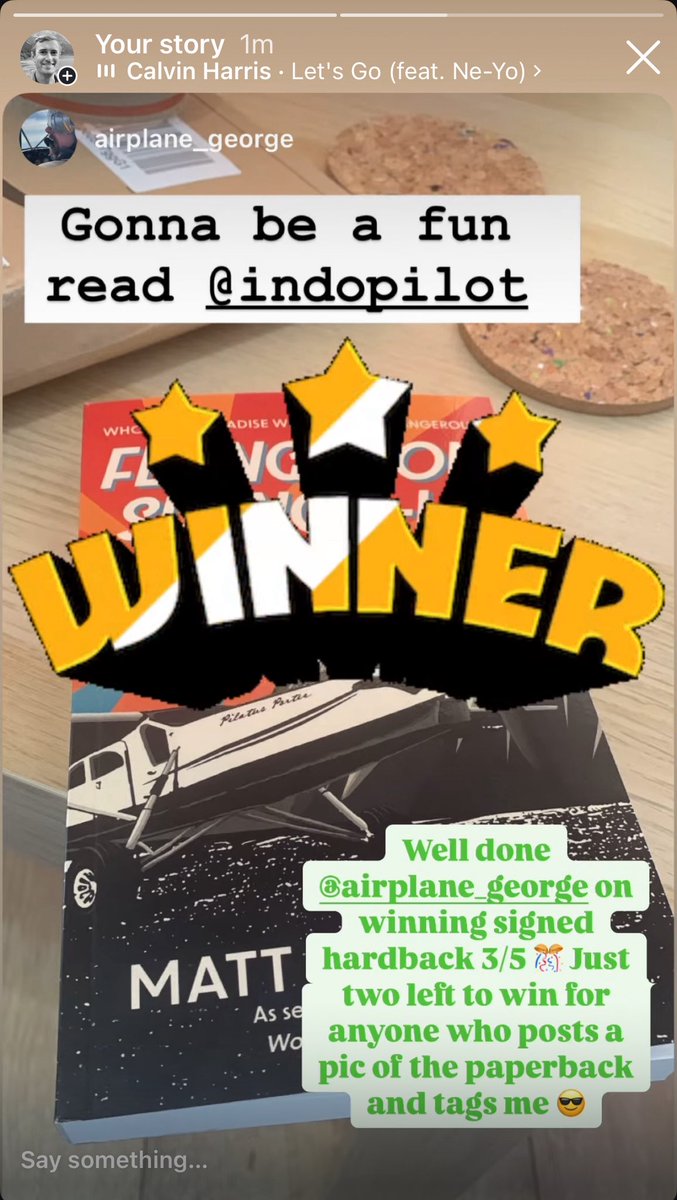 🎊 Third signed hardback on its way to winner number 3! Just two left for anyone who tweets a pic of their copy of the paperback of my book, Flying from Shangri-La ✈️🌴
