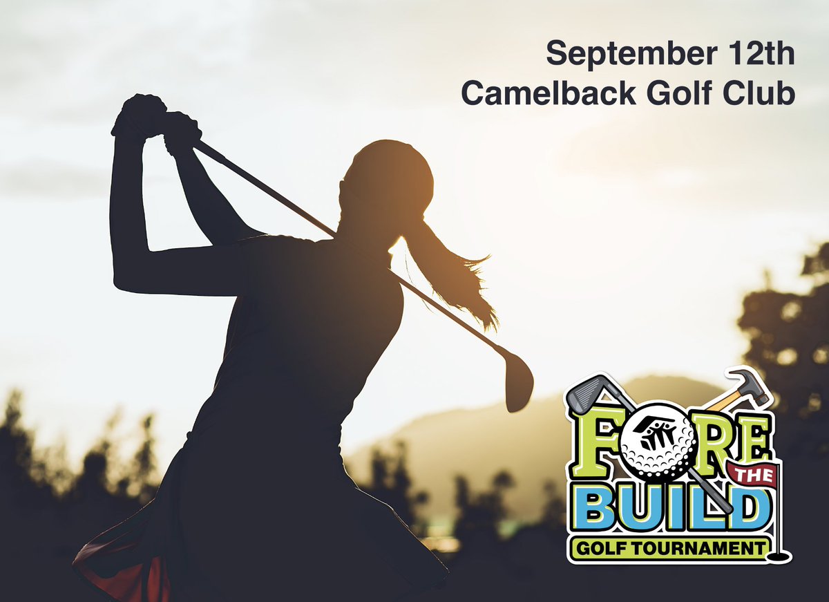 habitatcaz's tweet photo. 🏌️ Swing into action on September 12th! Join us at Camelback Golf Club for the Habitat for Humanity Central Arizona charity golf tournament. Tee off and build hope with us!
Learn more at https://t.co/Dvsxdv5jXx
#ForeTheBuild #CharityGolf #GolfForGood ⛳ https://t.co/SsAB00P1jQ