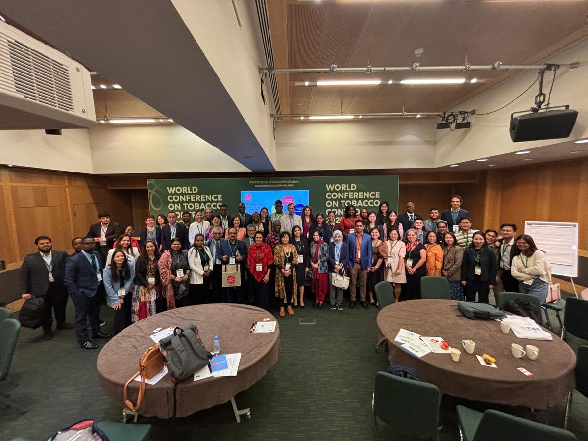 CTFKGlobal's tweet photo. A landmark moment at #WCTC2025: @CTFKGlobal just launched a powerful new tool to accelerate the fight against tobacco—everywhere.

The Budget Advocacy Toolkit for Tobacco Control is the first global resource of its kind, designed to help advocates secure national funding for life-saving tobacco control programs.

🌍 This toolkit empowers local voices to push for change where it matters most—inside national budgets.

Start exploring:  https://t.co/wdRryJLdlN  #TobaccoControl