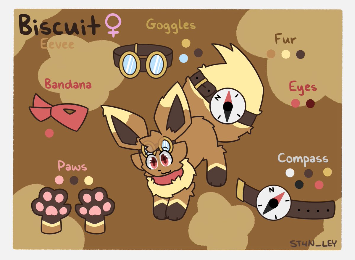 St4n_ley's tweet image. I will be participating in Art Fight 2025 on Team Fossils..
This post also serves as me officially presenting my OCs, I can't wait for Art Fight to begin..
#arcticfox #pokemon #pikachu #eevee #artfightteamfossils #artfight2025