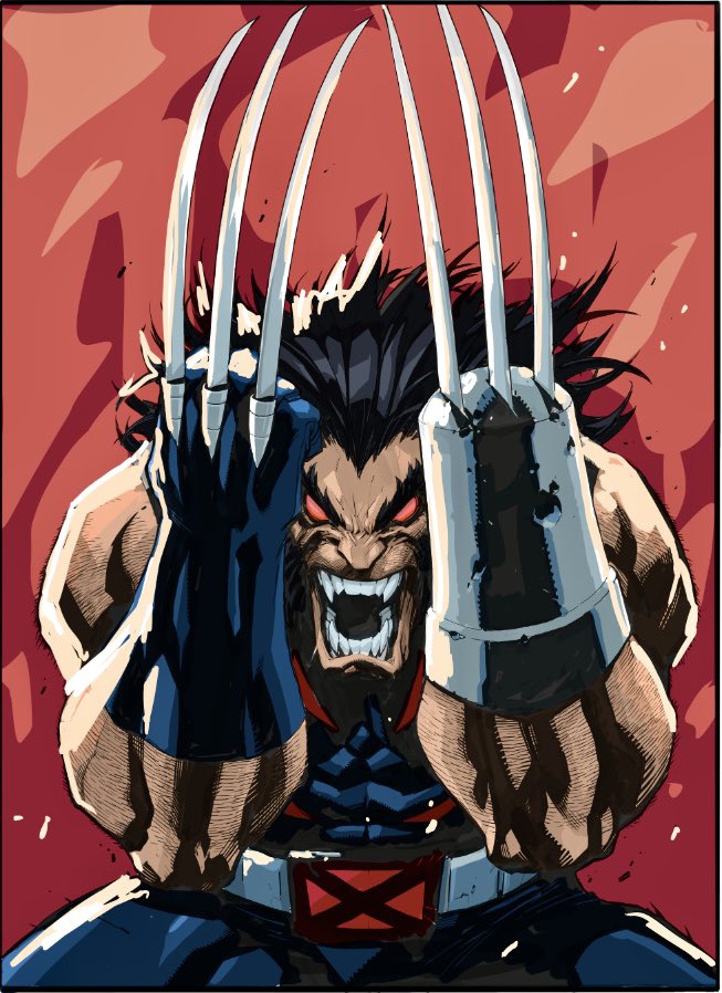 You may have already caught these process shots on my IG (@joemadx) I’ll try to be better about documenting steps going forward. But TLDR: start loose and focus on the big picture. I try not to sweat tiny details and clean lines these days—just forms and energy!