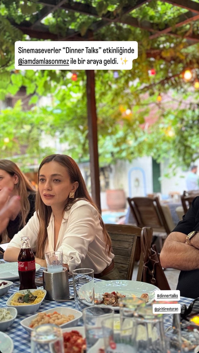Sinemaseverler Dinner Talks etkinliğinde #DamlaSönmez ile bir araya geldi.✨
<a href="/filmhafizasi/">Fil'm Hafızası</a>