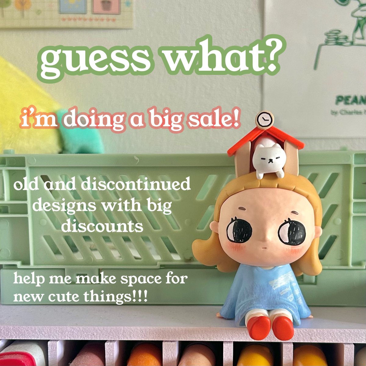 pixieeeshop's tweet image. my big sale is here πΆππ·π!!!
stickers, washi tape, keychains + more with super big discounts
help me make space for new things ~