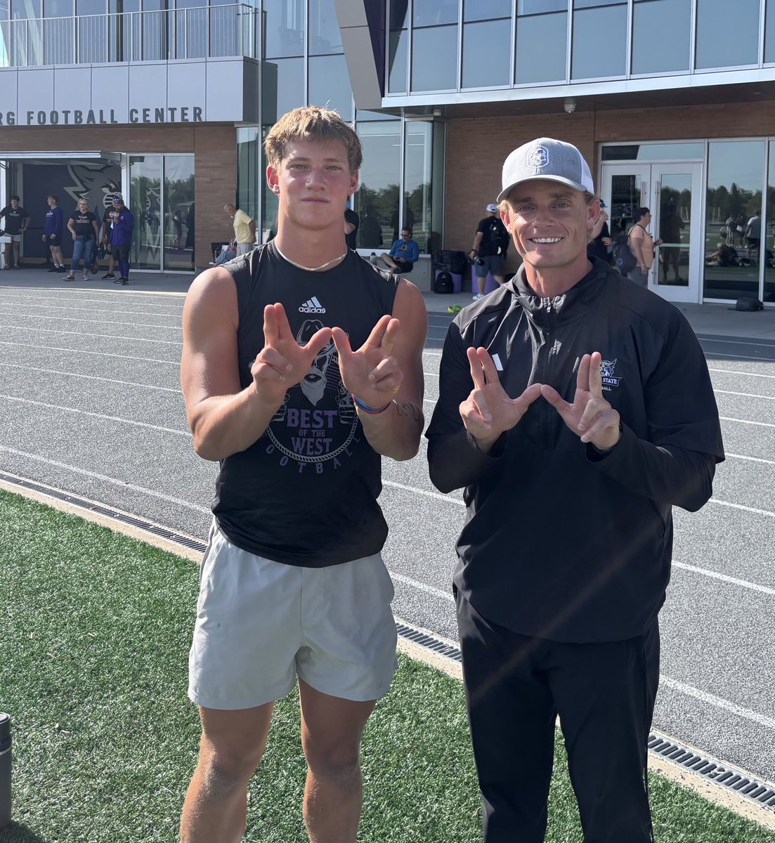 Will Peterson (@willpeterson_14) on Twitter photo Thanks <a href="/mmental7/">Mickey Mental</a> <a href="/CoachZachLarson/">Zachary Larson</a> <a href="/weberstatefb/">Weber State Football 🏈</a> for the great camp. Loved
getting to work with you. Thanks <a href="/mmental7/">Mickey Mental</a> <a href="/CoachZachLarson/">Zachary Larson</a> <a href="/weberstatefb/">Weber State Football 🏈</a> for the great camp. Loved
getting to work with you.